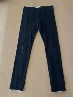 BURBERRY ブラック レギンス 130