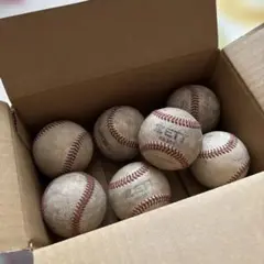 硬式野球ボール7球　ZETT他　練習用