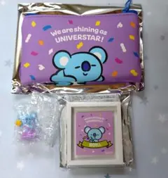 BT21 　フィギュア&マグネット&ミニポーチ　KOYA