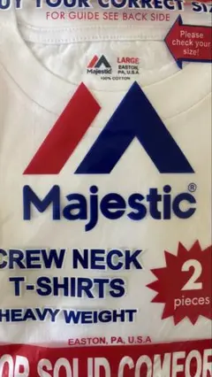 majestic マジェスティック パックt ホワイト