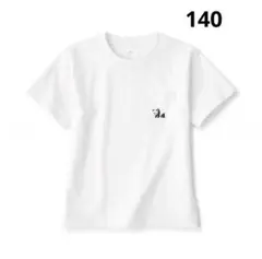 新品　無印良品　キッズ　刺繍入りポケット半袖Ｔシャツ ジャイアントパンダ