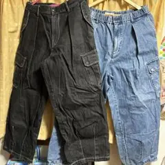 rageblue デニムカーゴパンツ　セット売り
