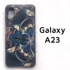 Galaxy A23 5G ケース カバー モザイク柄