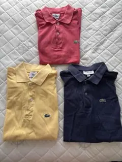 LACOSTE ポロシャツ　3色セット