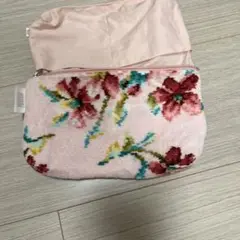 フェイラー、ポーチ、ピンク、花柄