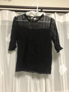 シアーレースTシャツ マウジー