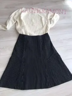 ロートレアモン ストライプ スカート