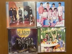 なにわ男子　CD 4点セット　【即購入OK】バラ売り2点から可能