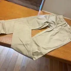 ズボン　ベェージュ　Sサイズ　ウエストゴム
