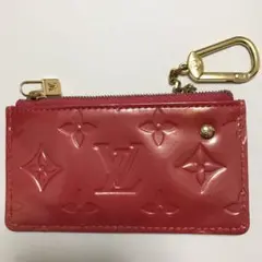 ルイヴィトン コインケース小銭入れ ヴェルニ ピンク色