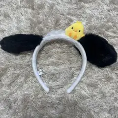 ぬいぐるみ付き耳カチューシャ