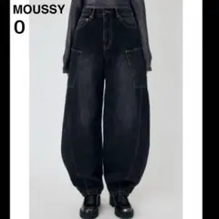MOUSSY NARROWED HEM COCOON STRAIGHT 0サイズ