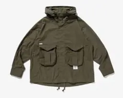 4★定価5,2万★23AW★WTAPS★SBS ナイロン アノラックパーカー★黒 4☆定価5,2万☆23AW☆WTAPS☆SBS ナイロン アノラックパーカー☆