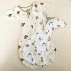 スワドル2枚セット　夏用　通年　メッシュ　Sサイズ　Mサイズ