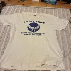 U.S. AIR FORCE Tシャツ Lサイズ ホワイト
