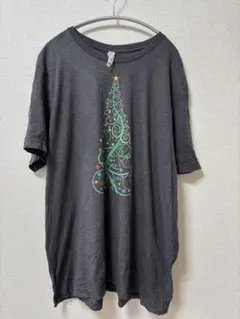 CANVAS クリスマスツリー Tシャツ 2XL 【3Lサイズ】　プラスサイズ