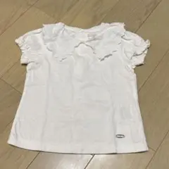 メゾピアノ　90cm 衿つきパフスリーブTシャツ