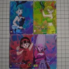 ドラゴンボールスーパーダイバーズルミナスピックアップレア4種フルコンプセット
