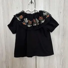 美品✨子ども用フリル襟　トップス 120