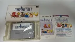 ファイナルファンタジー IV スーパーファミコン SFC FF4 説明書 箱付き