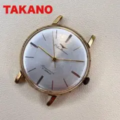 不動品　タカノ　TAKANO precision 腕時計　14K GOLD