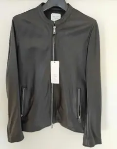 【未使用/美品】ラムレザーシングルライダー