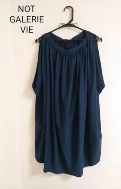 NOT GALERIE VIE★フロントギャザーワンピース