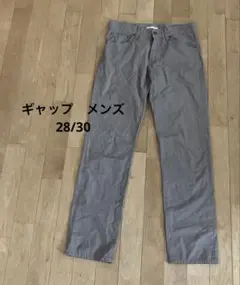メンズ　ギャップ　ズボン　28/30 グレー　チェック柄