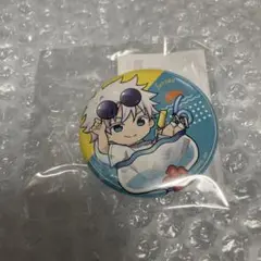 呪術廻戦 まるくじ ちゃぽん 缶バッジ 五条悟