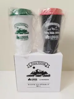 未使用 HONDA LOGOSコラボノベルティ オリジナルリユーザブルカップ2個