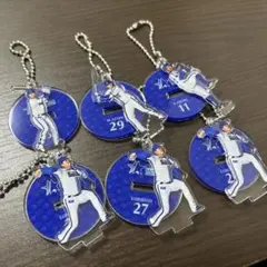 横浜DeNAベイスターズファンクラブ 2wayアクリルチェーン 6個セット