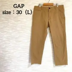 （A1072）GAP メンズ チノパン クロップド パンツ カジュアル W30
