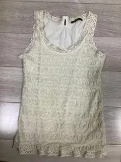 レースタンクトップ Y2K フェアリーグランジ 森ガール ガーデンコア