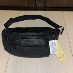 RUCCHE ラムレザー　羊革　ボディーバッグ　ウエストポーチ　未使用