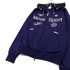 美品 DESCENTE Move Sport パーカー レディースO パープル