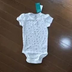 30%OFF！新品タグ付き！H&M オーガニックコットン 花柄肌着 100cm