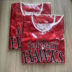 SoftBank Hawks ユニフォーム レッド 2枚セット