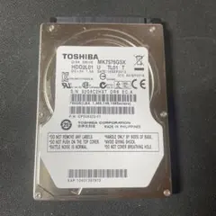 TOSHIBA MK7575GSX 750GB 内蔵型ハードディスク