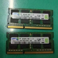 Samsung 4GB DDR3 メモリ M471B5273DHO-CK0