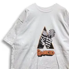 BHTA バンド Tシャツ 古着 USA製 白 ランシド ジャケット デザイン