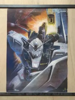 逆襲のシャア　ガンダム　B2ポスター ニューガンダム 未使用・貴重】映画 機動戦士ガンダム 逆襲のシャア ポスター B2