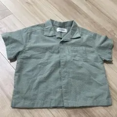 ELFINDOL CLASSIC 90サイズ グリーンシャツ　西松屋
