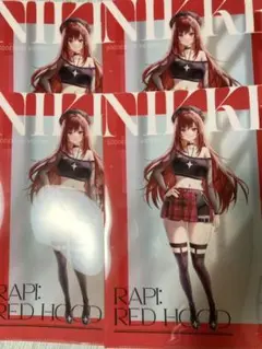 ラピ 4枚 NIKKE クリアファイル ローソン 勝利の女神