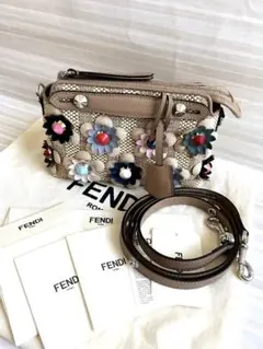 フェンディ バイザウェイ ミニ フラワー 2way ショルダーバッグ