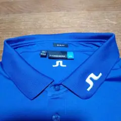 J.Lindeberg ポロシャツ 青XXL!