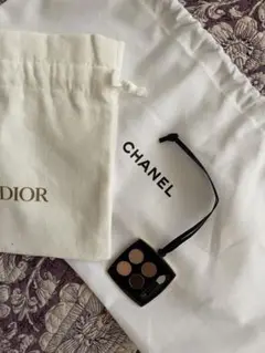 CHANELシャネルノベルティ&ポーチ大u0026ディオールポーチ小