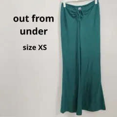 out from under 【XS】ターコイズ ワイドパンツ