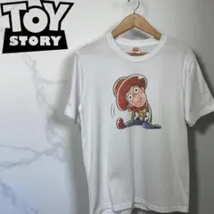 トイストーリー ウッディ Tシャツ Mサイズ 半袖 白