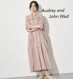 Audrey and John Wad ロングワンピース フリー 美品 pink