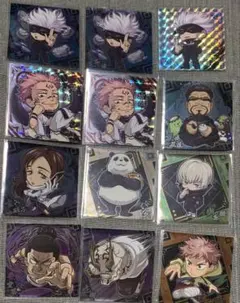 呪術廻戦　にふぉるめーしょん　ウエハース　シール